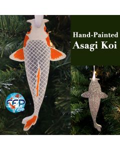 Custom Hand Painted Koi Ornament! Request Specific Variety